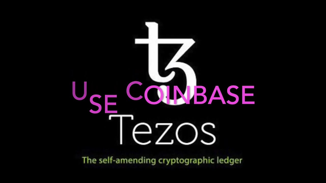 Free Tezos Cryptocurrency with Coinbase