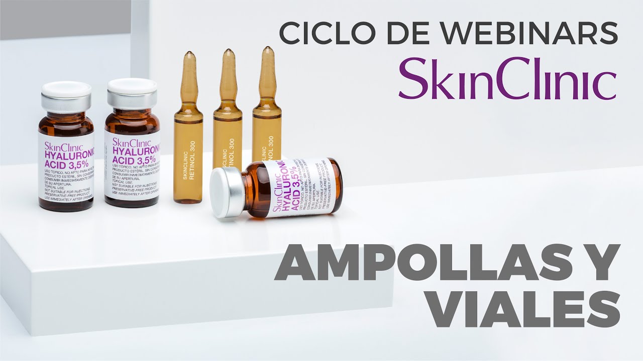 Webinar Presentación y Formación: AMPOLLAS y VIALES