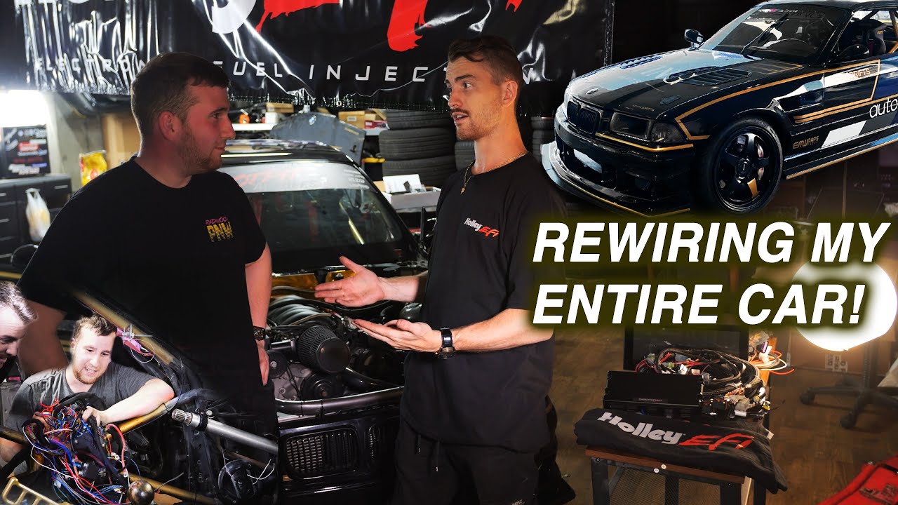 The E36 gets a Holley Terminator X Max System!! Part 1