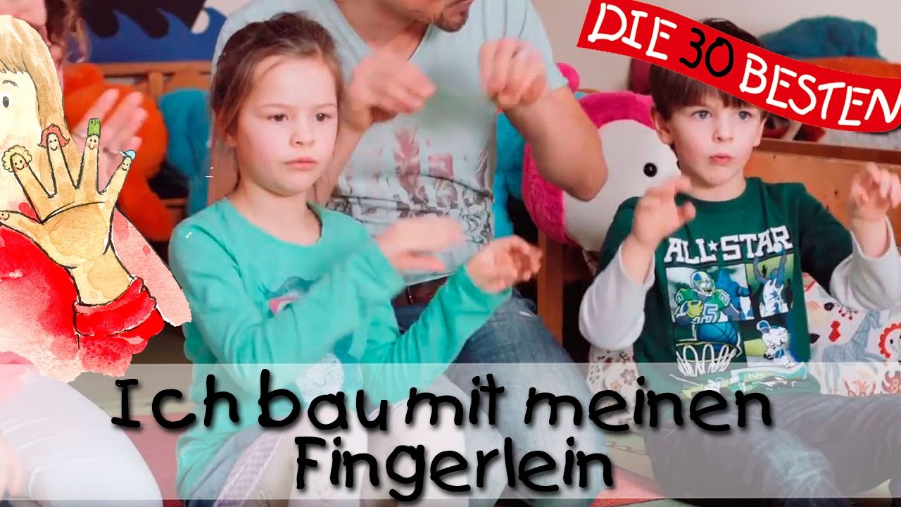 🌺 Ich bau mit meinen Fingerlein - Singen, Tanzen und Bewegen || Kinderlieder