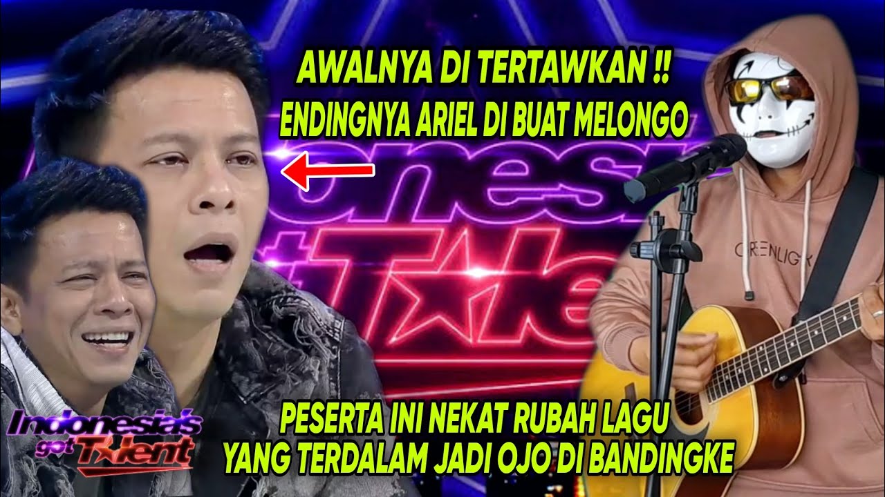 Awalnya Di Tertawakan,Peserta Ini Rubah Lagu Yang Terdalam,Ariel Melongo|Parodi Indonesia Got Talent