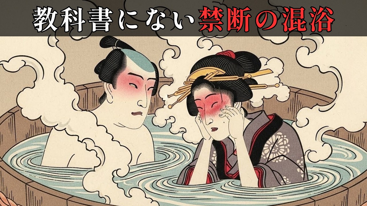【江戸の衝撃】庶民が通った「癒やしの聖地」銭湯の真実…現代人が絶句する驚愕の掟と混浴の裏側とは？【江戸時代の庶民】【江戸ログ】