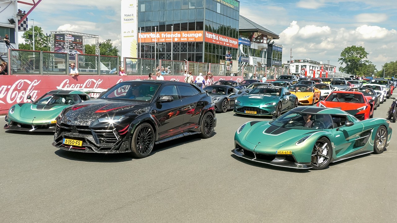 EPIC Hypercar & Supercar Gathering - Jesko Absolut, Jesko Attack, Mansory Urus, iPE Aventador SV