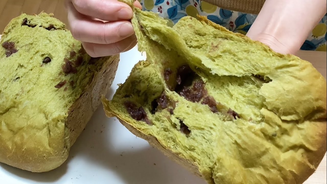 新手用面包机必看，抹茶红豆吐司.零失败、独有的秘方/拯救您闲置的面包机.