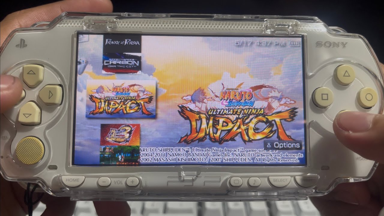 PSP PHAT 1004 Ceramic White (Game Showcase #4)