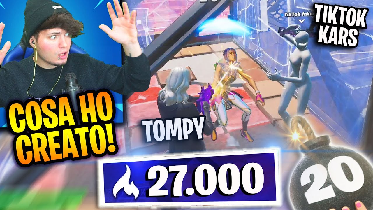 HO CREATO la DUO più PRO di FORTNITE in ARENA! 20 BOMBE a 27.000 PUNTI! PRIMO GAME INSIEME