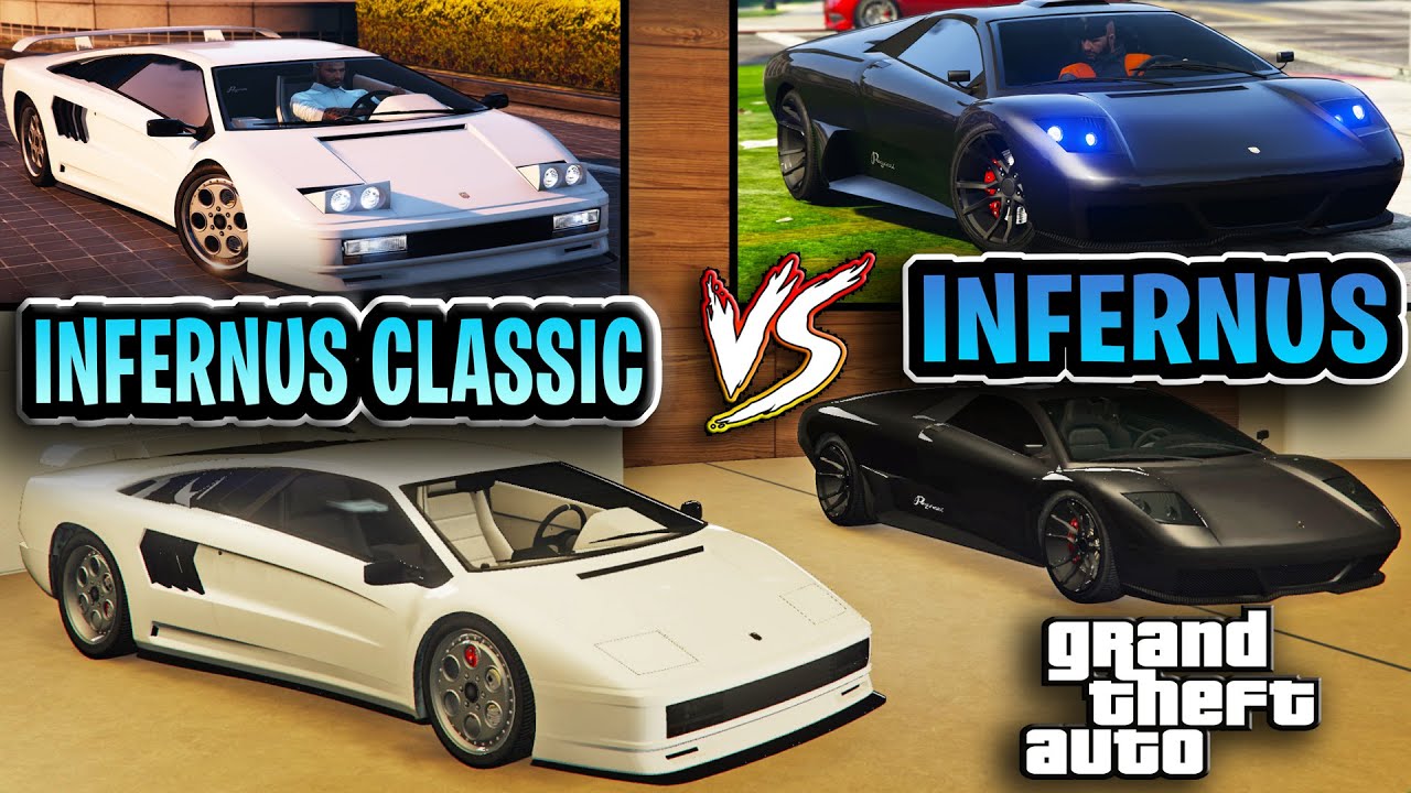 Infernus Classic VS. Infernus - GTA 5 Online - Which ONE TO BUY? Lamborghini Murcielago VS. Diablo