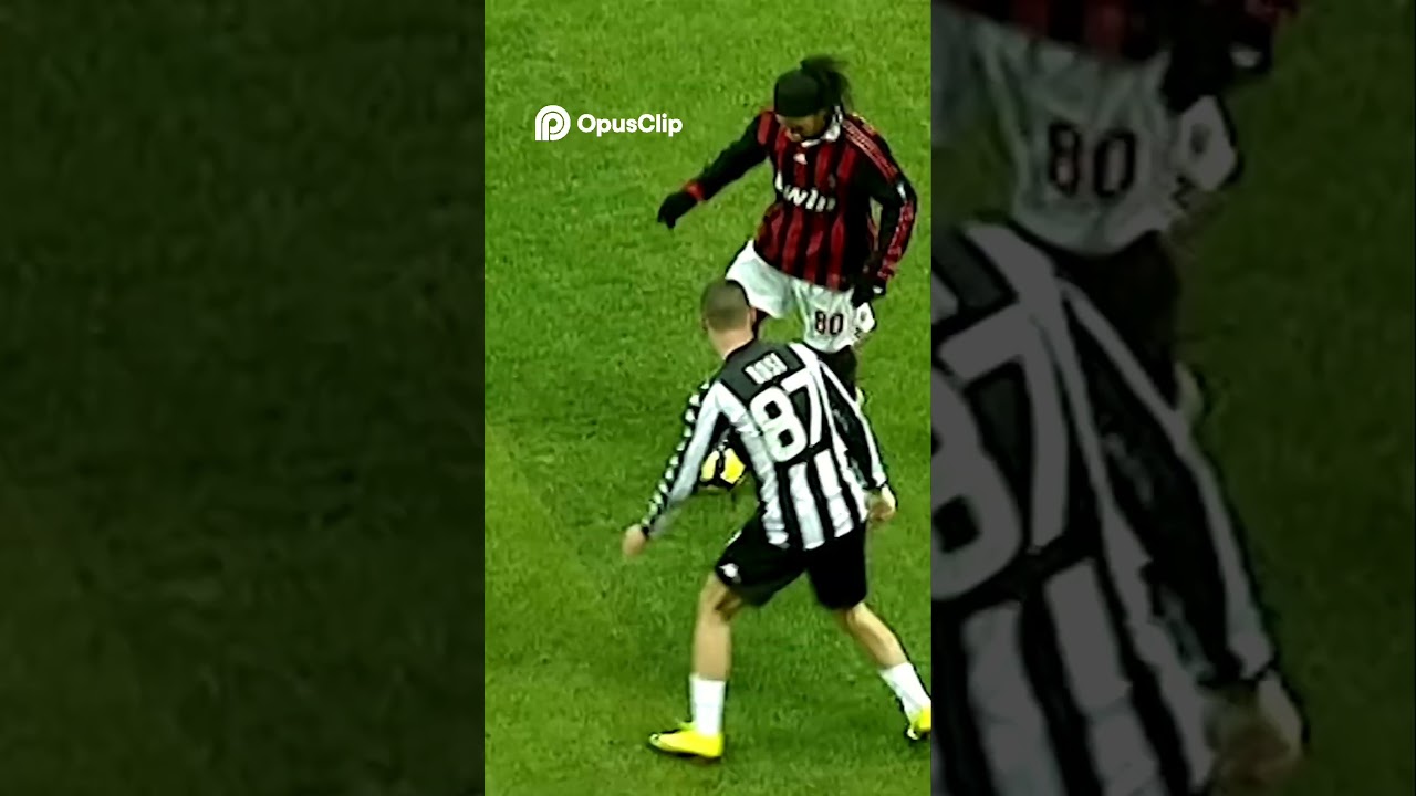 Ronaldinho  Dribbling Magici e Recuperi Incredibili! ⚽️✨