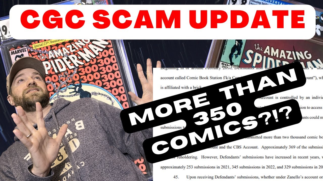 CGC Reholder Scam Update! More Than 350 Comics?!?