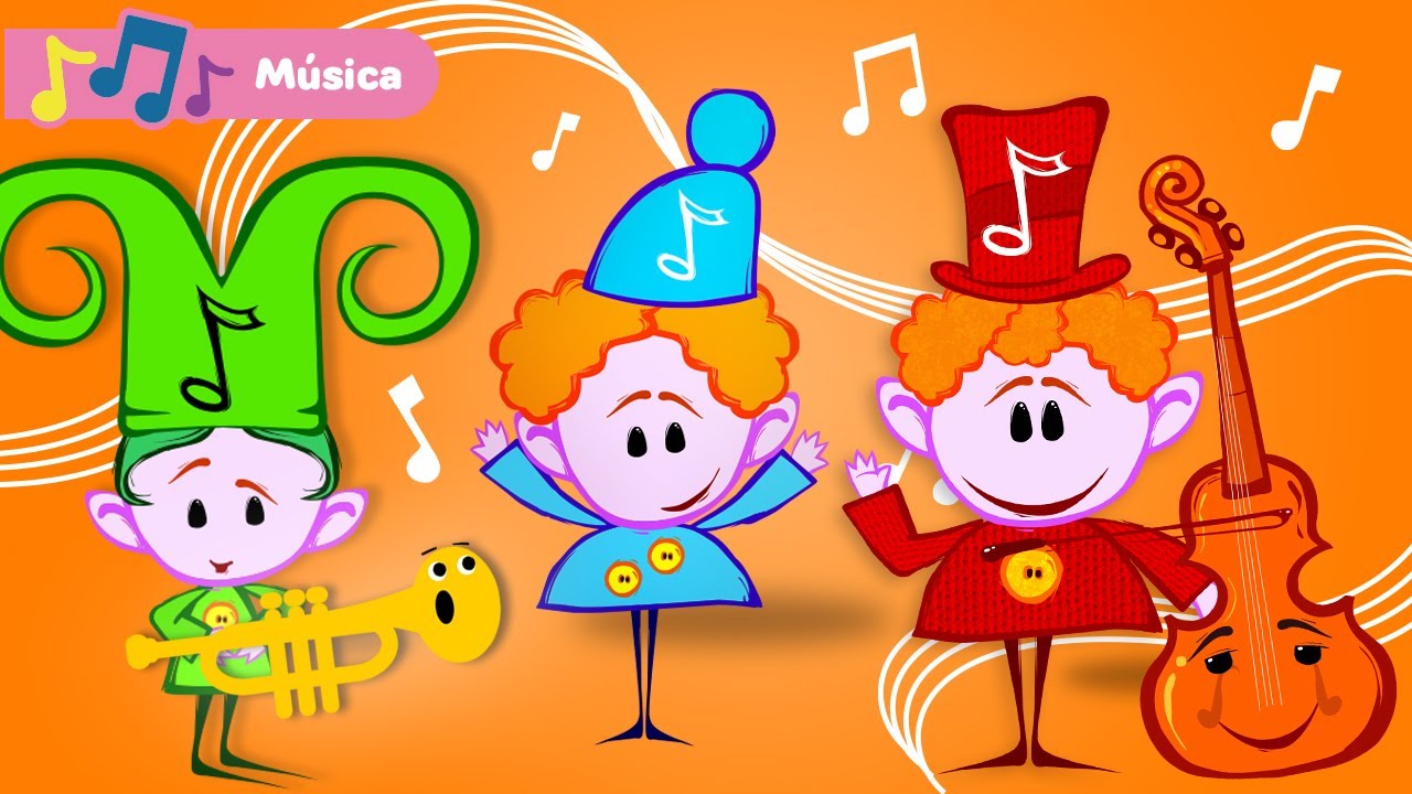 Aprenda Instrumentos Musicales para Niños ! | Video Educativo | Primeira Universidade