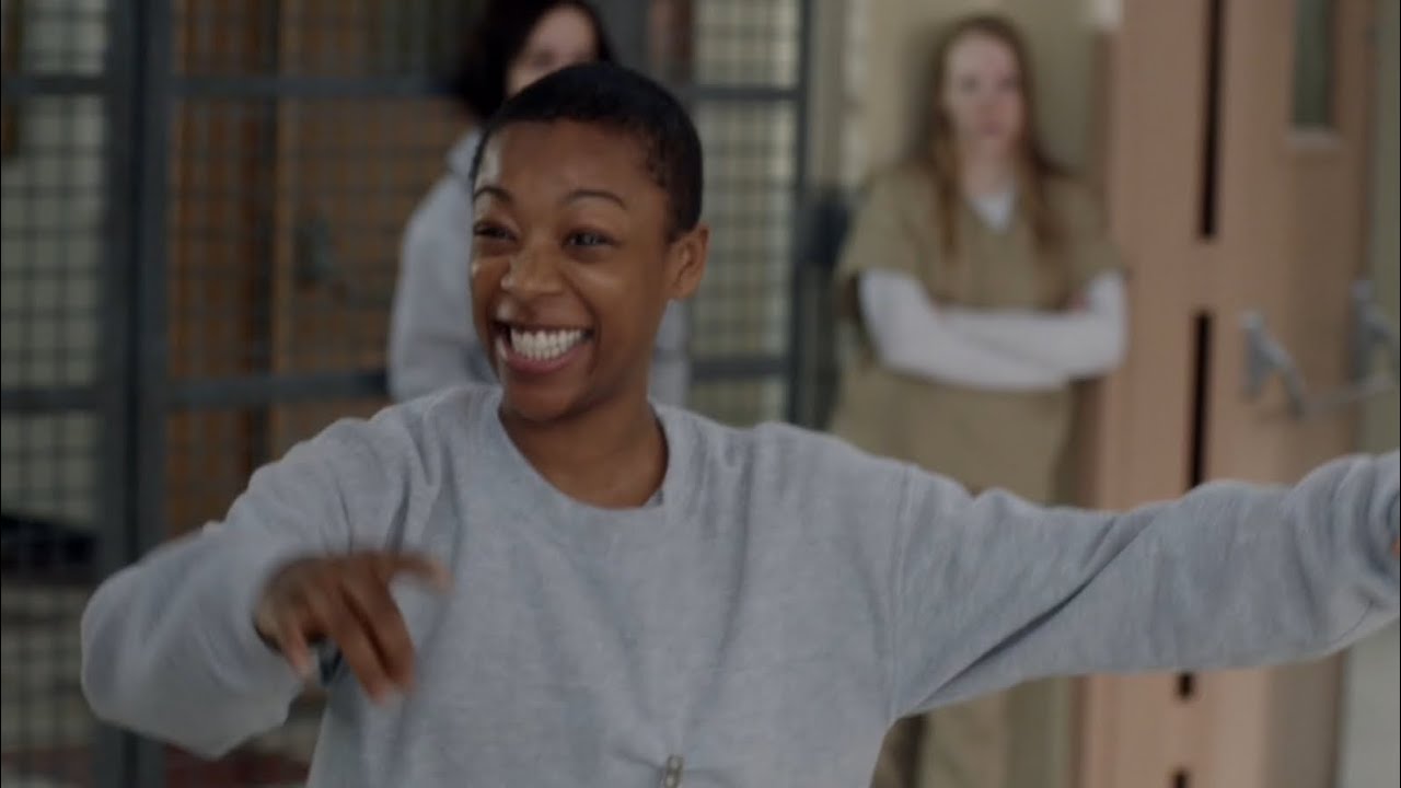 Happy Poussey Washington Logoless Scenes Orange Is The New Black
