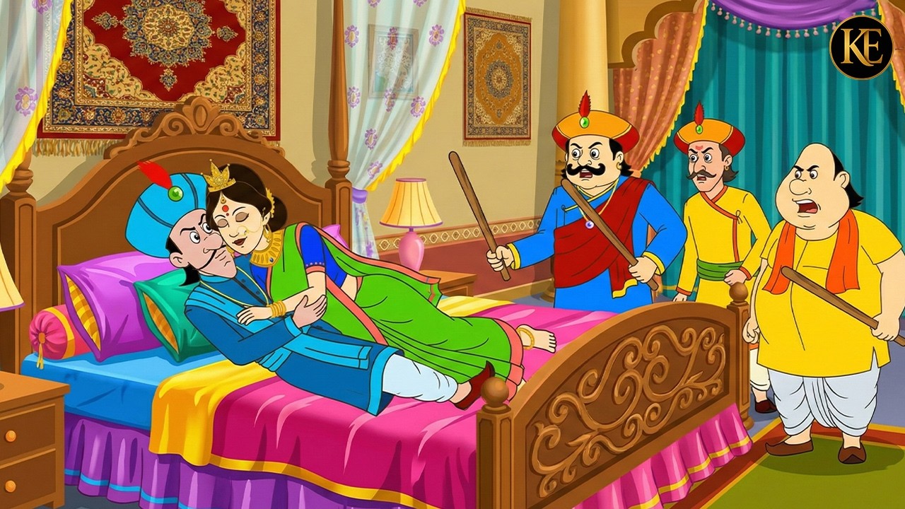 রানী এবং মন্ত্রীর সম্পর্কে অন্ধকার সত্য প্রকাশিত হয়; গোপাল দাদা এবং রাজা তাদের হাতেনাতে ধরে ফেলেন।