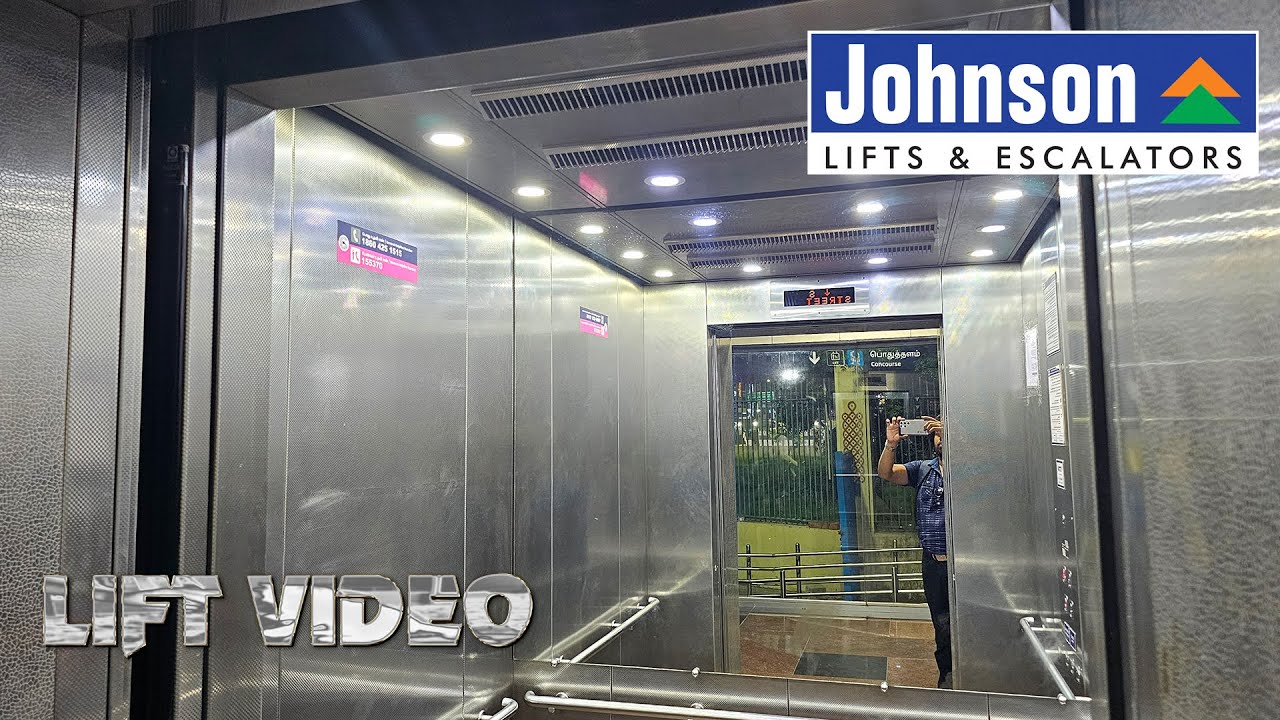 Lift Video - Johnson Lift - Lift Videos - Automatic Elevator - Lift @Chennai Metro train Station