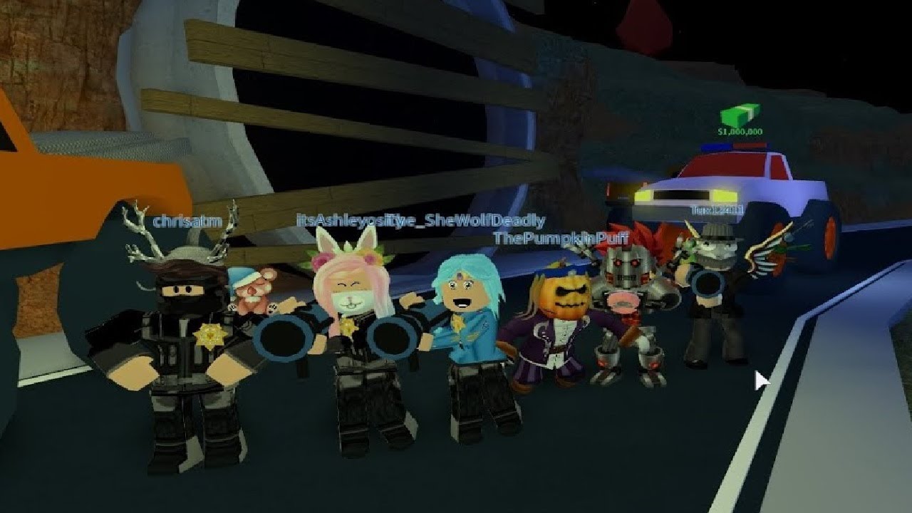 Roblox JAILBREAK 06 - DREAM TEAM TAKEOVER w/ chrisatm, itsAshleyosity & more!