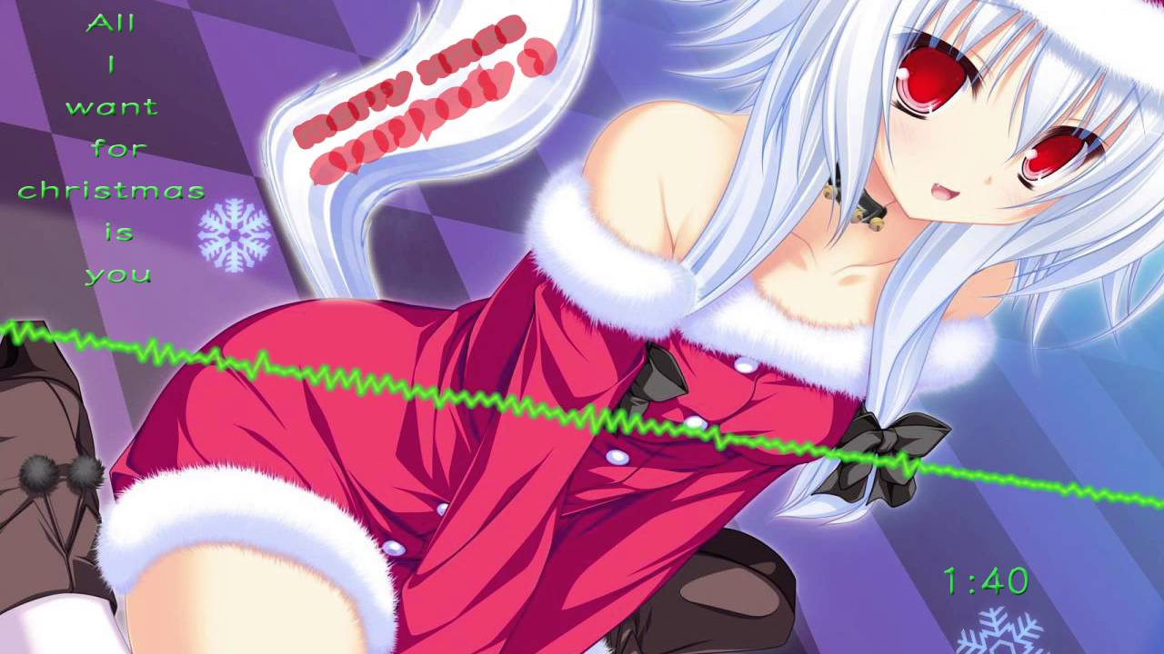 Nightcore - All I Want For Christmas Is You