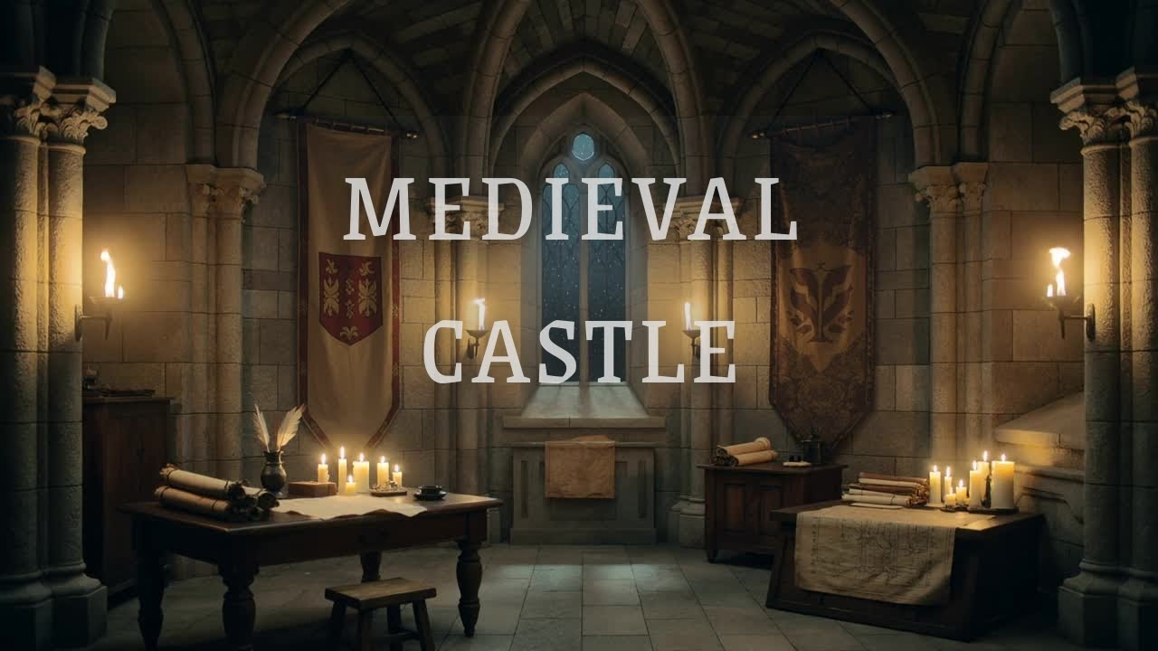 Medieval Castle Calm – Instrumental Background Music for Focus & Relaxation (1 Hour)