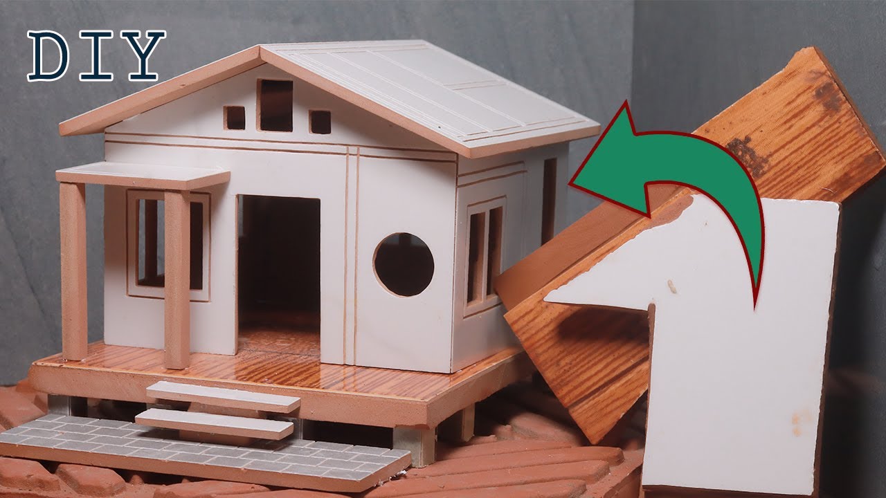 DIY - 7 Days To Build A Mini House