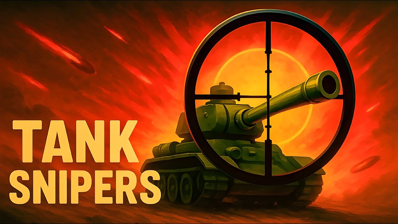 Tank Snipers Gameplay | One Shot One Kill 😱 Crazy Tank Shooting Game