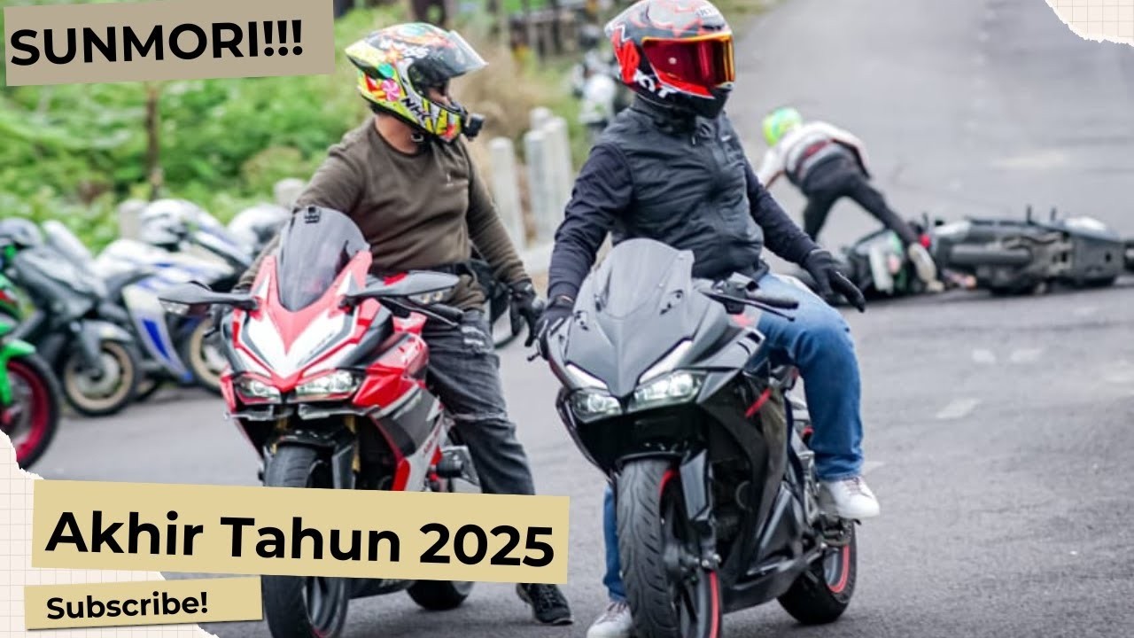 SUNMORI GUNUNG KELUD PALING RAME MINGGU INI! CBR250RR Funny Ride Berujung Insiden?!