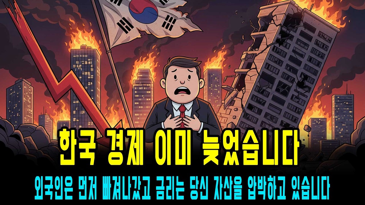 한국 경제 ‘비상벨’ — 지금 당신 자산을 흔드는 5가지 구조적 경고