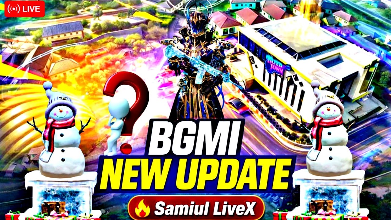BGMI LIVE 🔴 1v4 Clutch Challenge 😱 Full Rush Gameplay | Samiul LiveX
