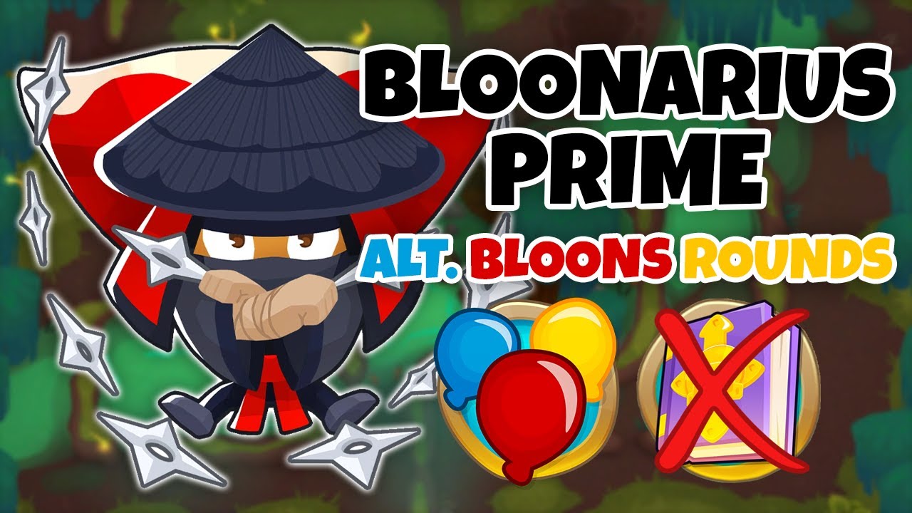 Bloonarius Prime ALTERNATE BLOONS ROUNDS Guide | No Monkey Knowledge - BTD6