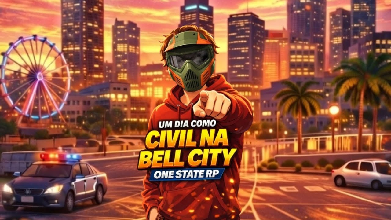 🔴LIVE🔴24 HORAS COMO CIVIL NA BELL CITY: O LADO ESCONDIDO DA CIDADE | One State RP #onstaterp #rp