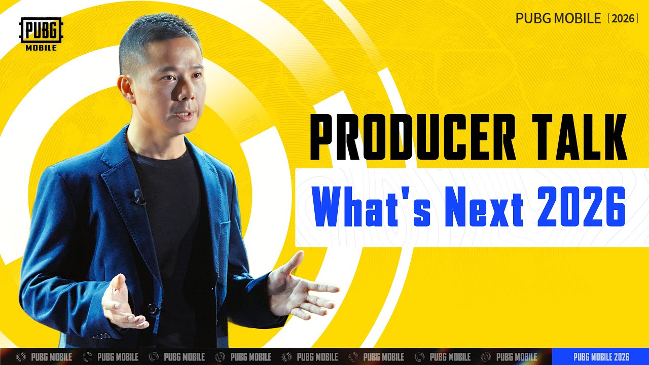PUBG MOBILE Producer Talk | What's Next 2026 | PUBG MOBILE Pakistan Official
