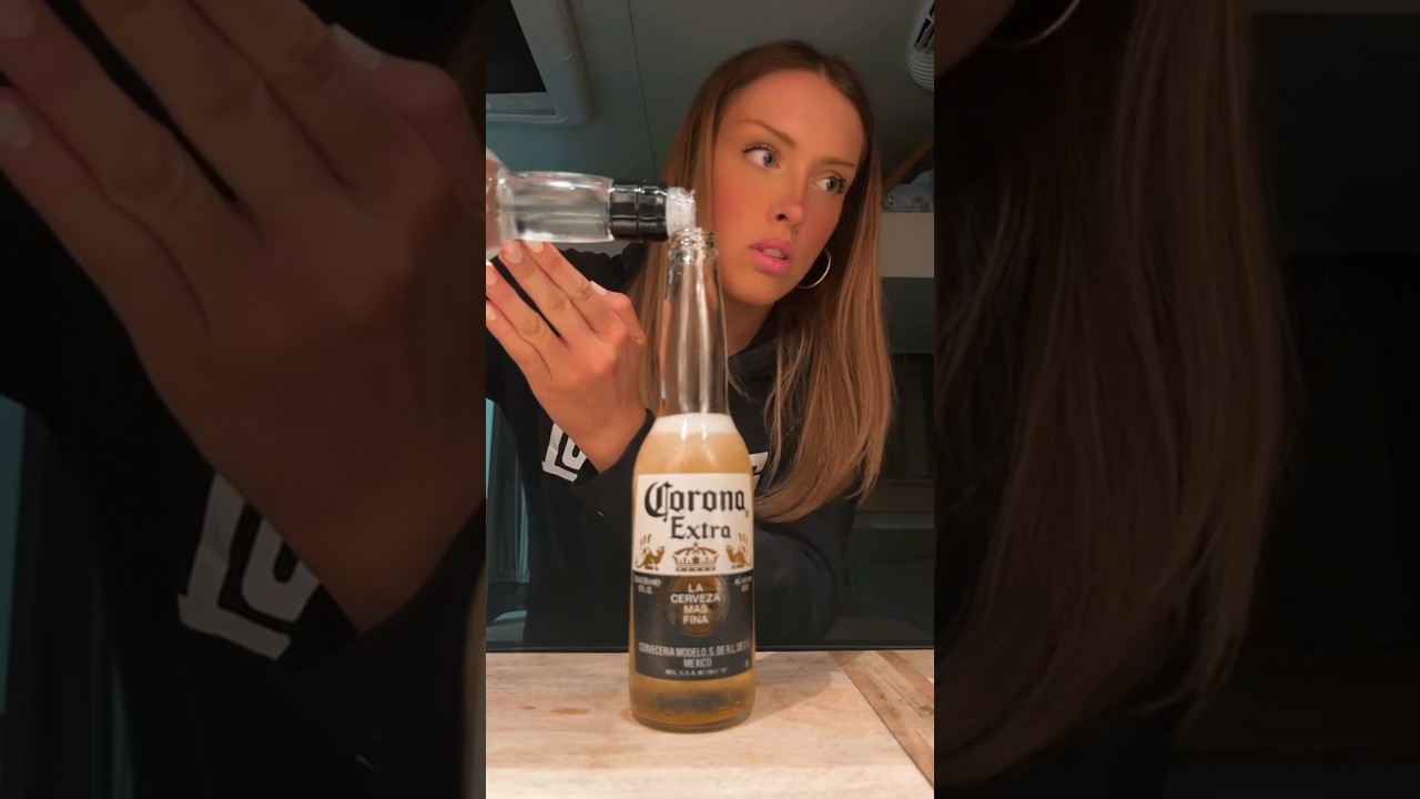 When the hubby and kids are asleep but you&rsquo;re craving a corona sunrise #ytshorts