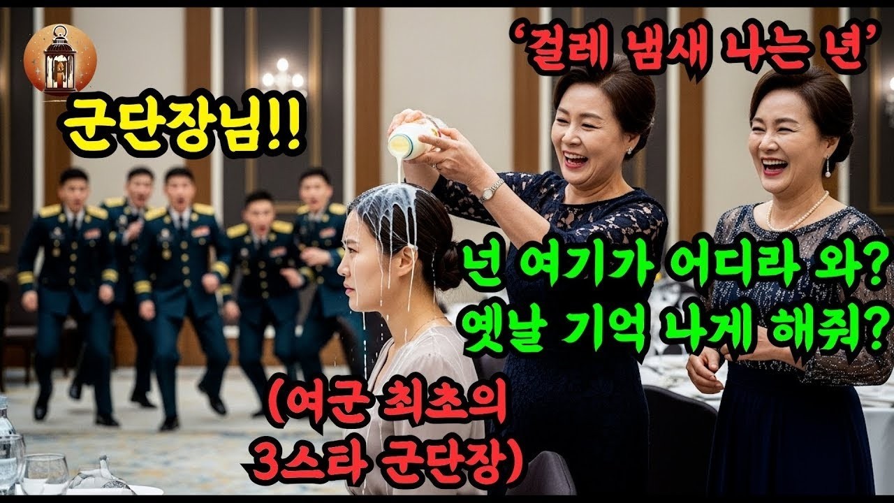 동창회 갔더니 '냄새 난다고' 날 개무시하던 동창생들, 특전사 1스타 장성들이 나타나 날 보더니 “사단장님!” 소리에 납작 엎드리며 제게 ”장군님”이라 합니다