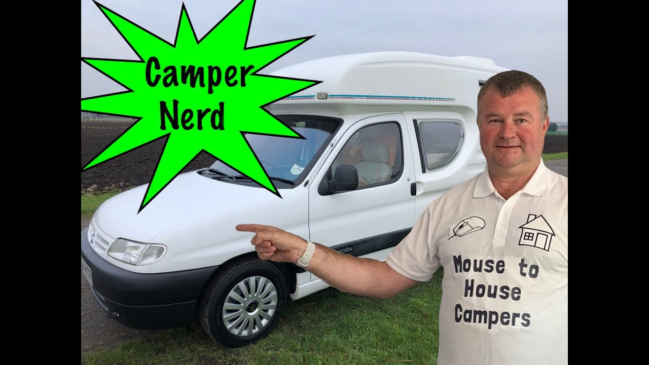 1999 BERLINGO CITREON ROMAHOME DUO PLUS REVIEW BY CAMPER NERD ANTONY VALENTINE
