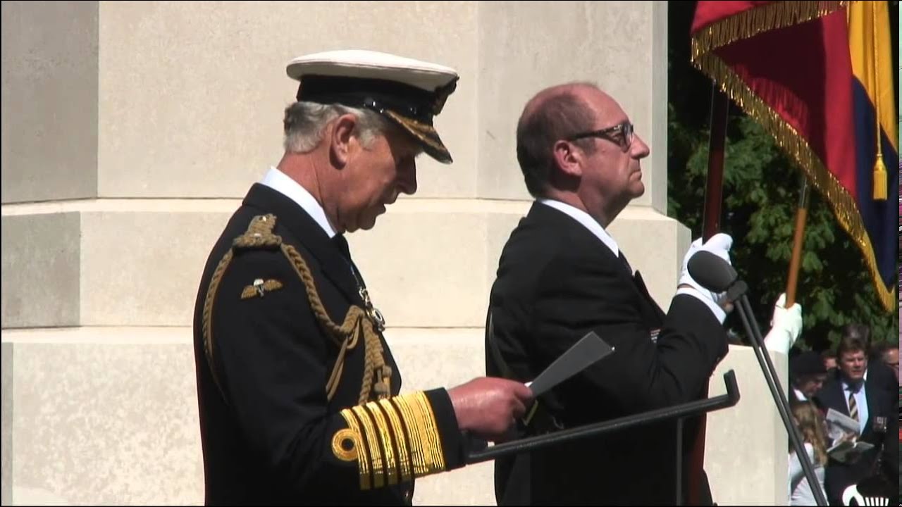 D-Day 70th anniversary commemorations at Bayeux Cemetery