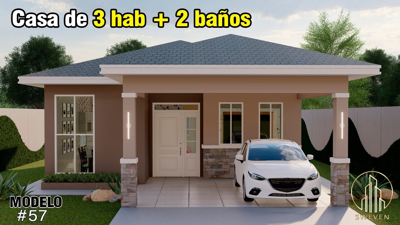 Hermosa casa de 3 habitaciones | 2 baños