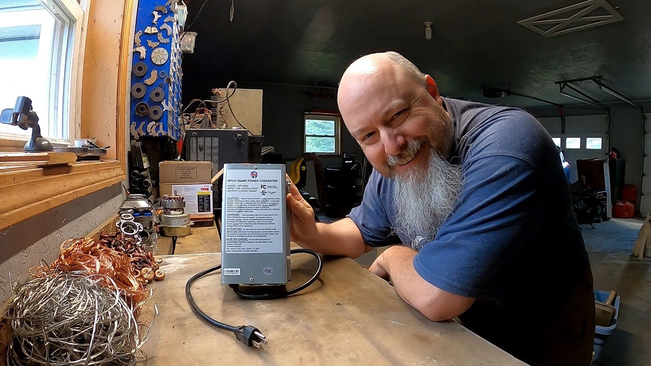 MICRO SCRAPPING & RECYCLING A AC/DC POWER CONVERTER