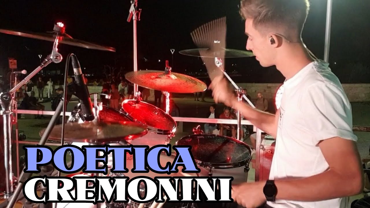 POETICA - CREMONINI - Live Drum Cover