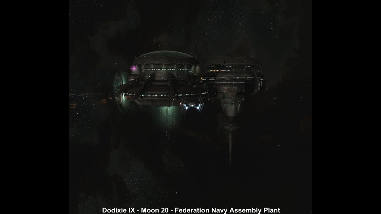 EVE Online Station Tours:  Dodixie IX - Moon 20 - Federation Navy Assembly Plant