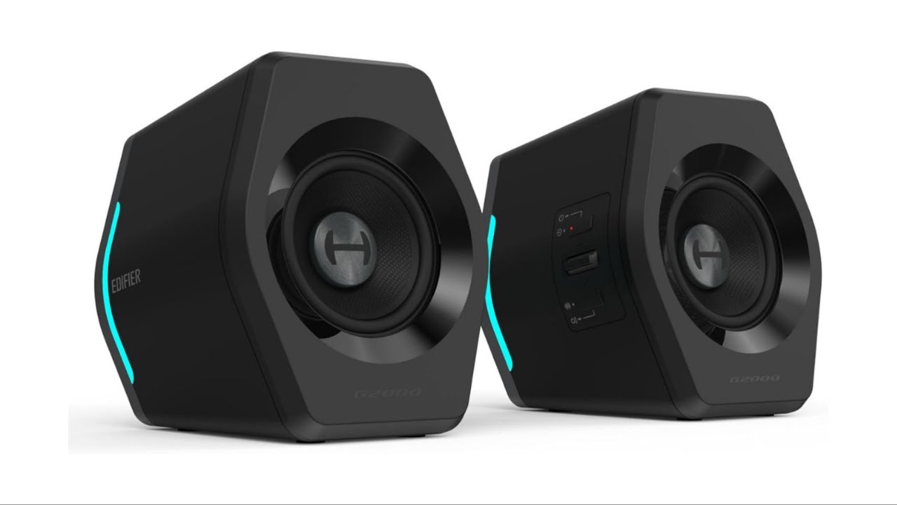 Review: Edifier G2000 RGB Gaming Speakers | 32W Bluetooth PC & PS4 Speakers