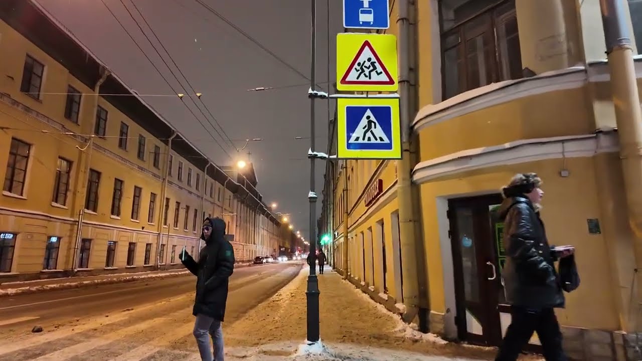 📹🚶‍♂️#5.3🎄 | Новый год в Питере | 2026 | Прогулка по центру города | 04-01-2026