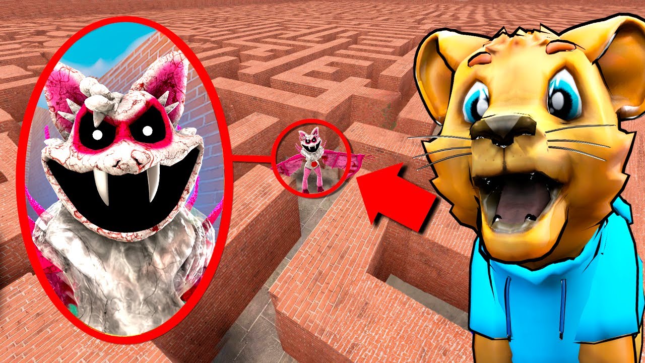 Can RABIE BABY find me in a MAZE?! (NIGHTMARE CRITTERS)
