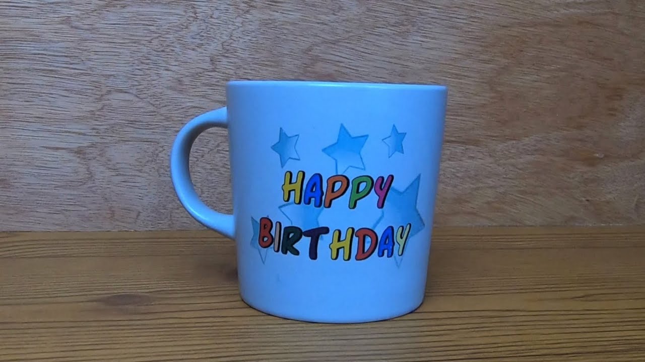 How to print a photo on mug at home | Mug printing without mug printing machine | Birthday Gift Idea