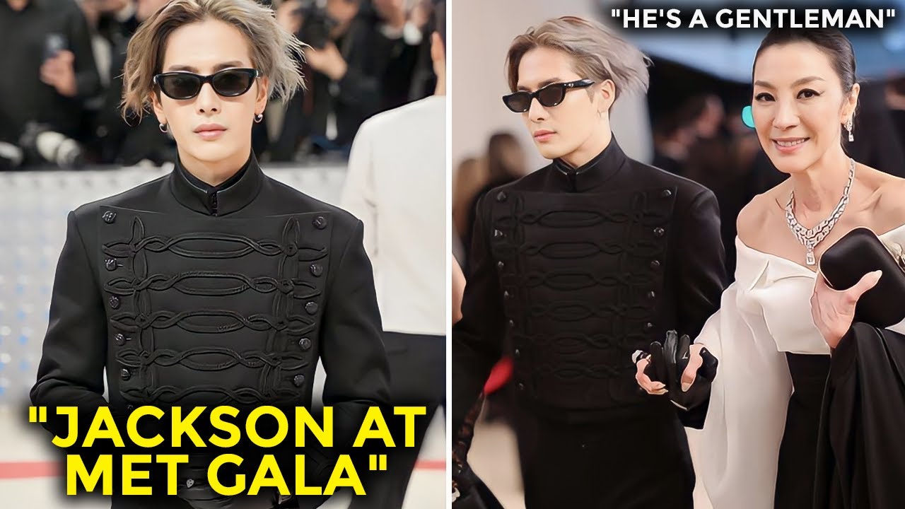 Джексон Ванг блистает в фирменном образе Карла Лагерфельда на Met Gala 2023