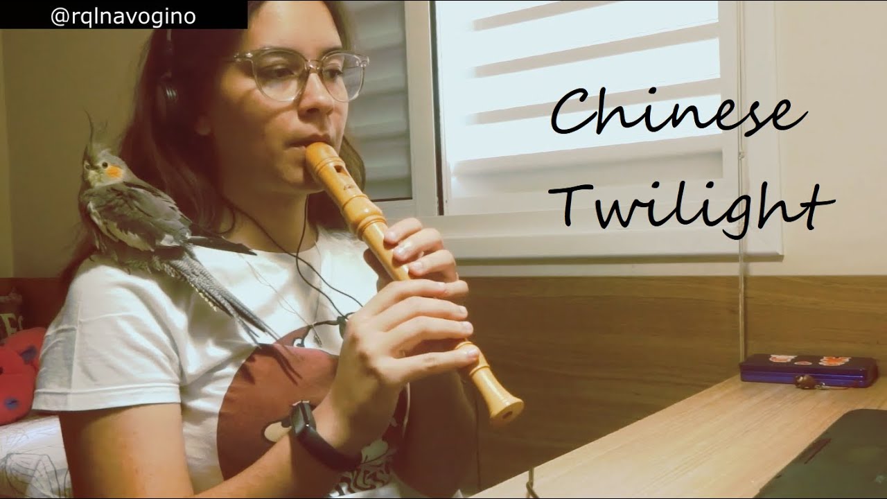 Chinese Twilight - Flauta Doce COM NOTAS -  Multi Raquel Dias