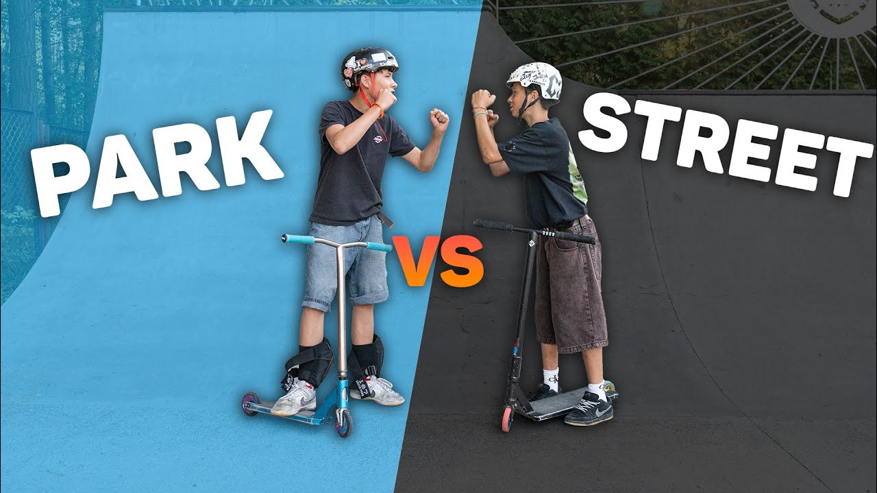 PARK vs STREET🛴 | Turniej grupy PRO na SCOOTCAMP