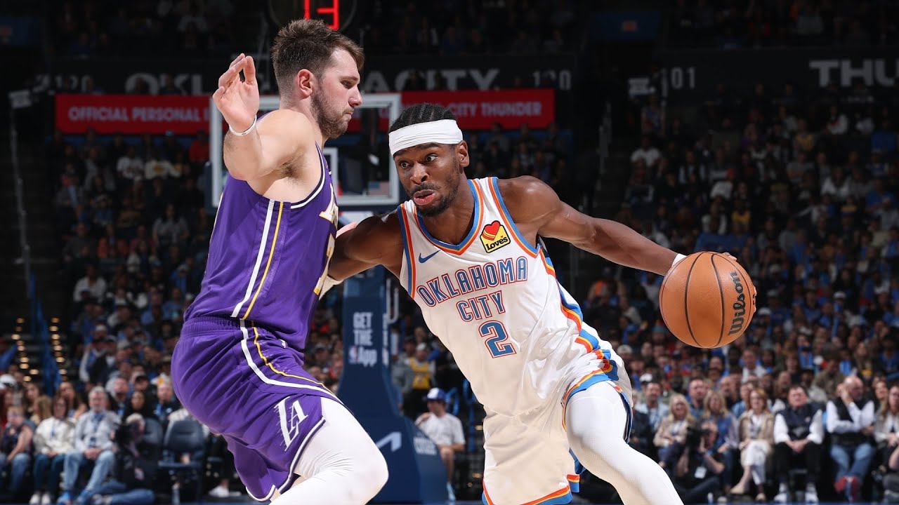 Thunder Drop 70 Pts 1st Half vs Lakers! Improve to 12-1 On Season
