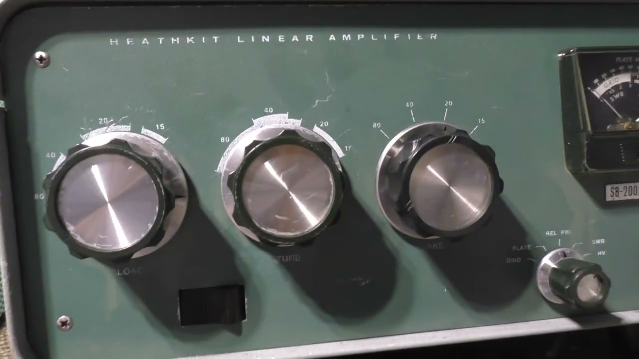 Mohawk 10 vs Heathkit SB-200 dual 572B linear amplifier showdown walkthru side by side