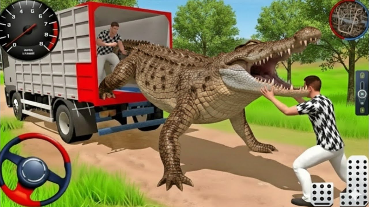 Animal Cargo Truck Driving Game 3D - Animal Transport Cargo Truck 2024 - Android Gameplay