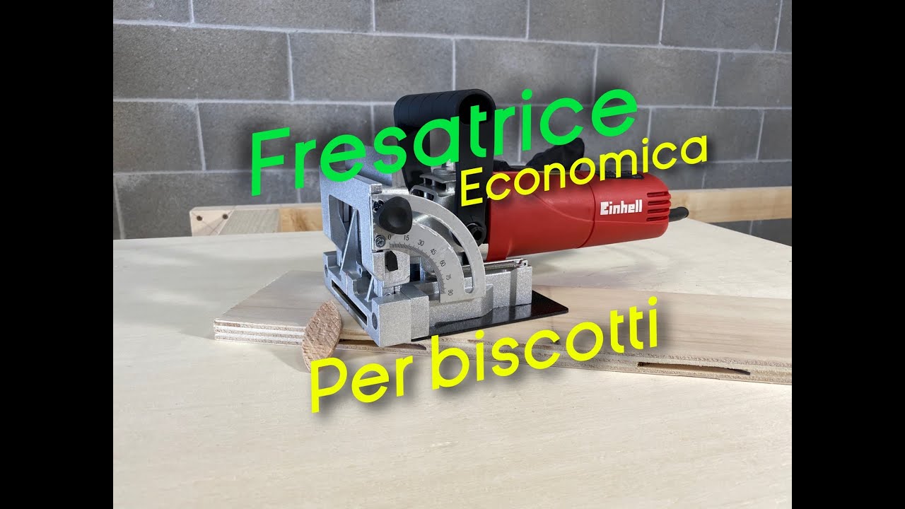 Vale la pena? - Fresatrice per lamelli - biscotti Einhell TC-BJ 900 Unboxing e Test