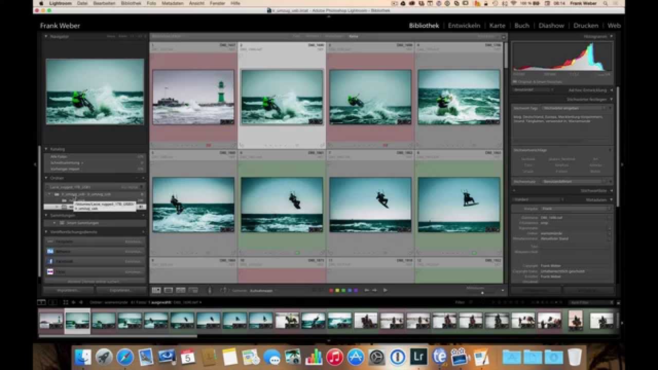 Lightroom - Rechnerwechsel / Teil 3 (Fotos auf USB-Platte)