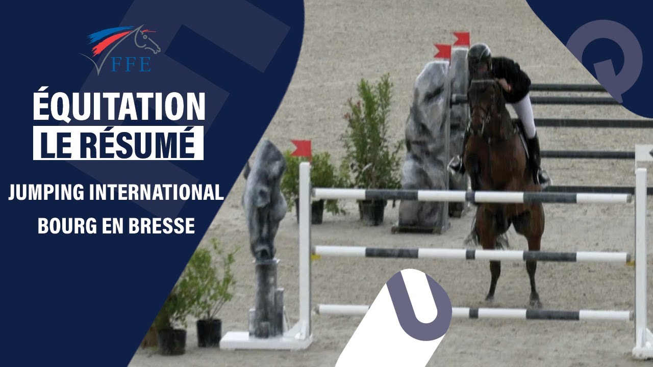 La victoire de Michel Robert au Jumping International de Bourg en Bresse