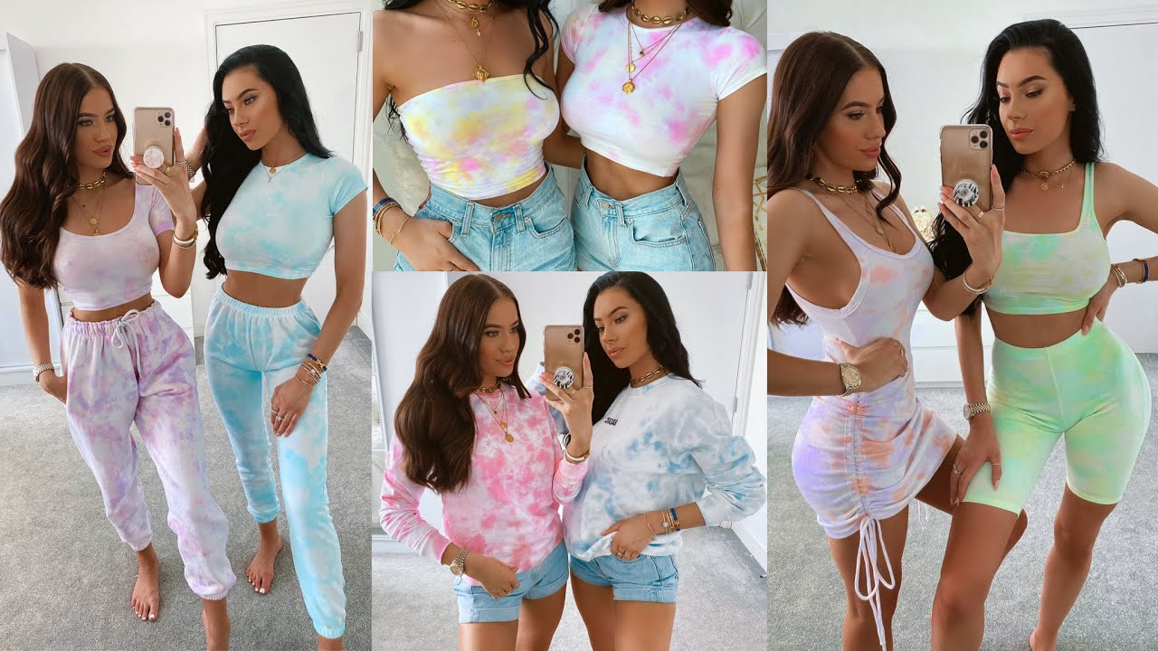 DIY TIE DYE | PASTEL COLOURS - CRINKLE TECHNIQUE